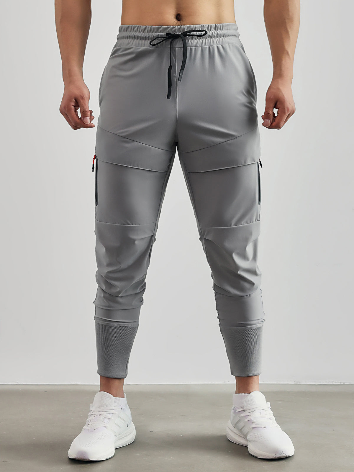 Brady - Heren Stay Cool Hoge Rib Cargo Jogger Athletic Broek