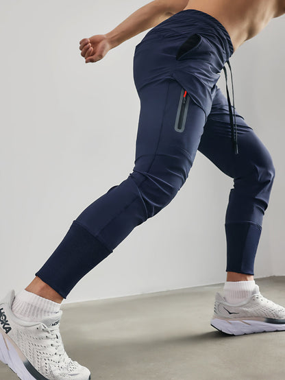 Brady - Heren Stay Cool Hoge Rib Cargo Jogger Athletic Broek